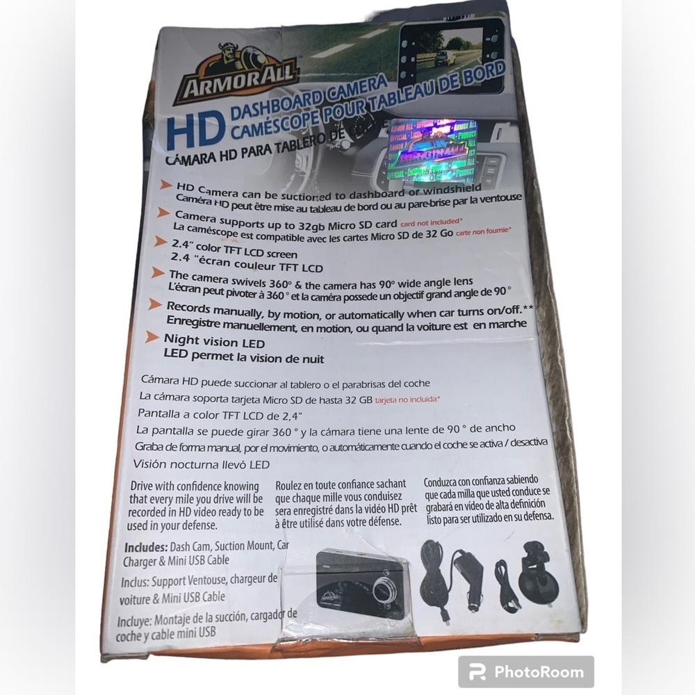 🎉HP🎉ARMOR ALL DASH CAMERA - Picture 3 of 4